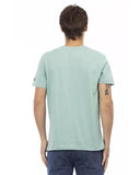 Darrahopens Men's Fashion > Tops & T-shirts Front Print V-Neck Short Sleeve T-shirt 2XL Men