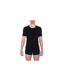 Darrahopens Men's Fashion > Tops & T-shirts Luxury Designer Black T-shirt - Crew Neck L Men