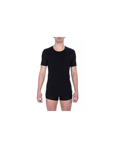 Darrahopens Men's Fashion > Tops & T-shirts Luxury Designer Black T-shirt - Crew Neck S Men