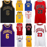 Darrahopens Men's Fashion > Tops & T-shirts New Men's Basketball Jersey Sports T Shirt Tee Vest Tops Gym Chicago Los Angeles, Purple - Los Angeles 6, 2XL