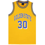 Darrahopens Men's Fashion > Tops & T-shirts New Men's Basketball Jersey Sports T Shirt Tee Vest Tops Gym Chicago Los Angeles, Yellow - Golden State 30, M