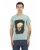 Darrahopens Men's Fashion > Tops & T-shirts Printed V-neck Short Sleeve T-shirt 2XL Men