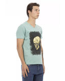 Darrahopens Men's Fashion > Tops & T-shirts Printed V-neck Short Sleeve T-shirt 2XL Men