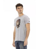 Darrahopens Men's Fashion > Tops & T-shirts Round Neck Short Sleeve T-shirt with Front Print 2XL Men