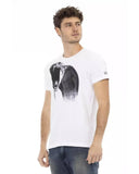 Darrahopens Men's Fashion > Tops & T-shirts Short Sleeve Round Neck T-Shirt with Front Print 2XL Men