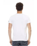 Darrahopens Men's Fashion > Tops & T-shirts Short Sleeve Round Neck T-Shirt with Front Print 2XL Men