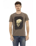 Darrahopens Men's Fashion > Tops & T-shirts Short Sleeve Round Neck T-shirt with Front Print 3XL Men