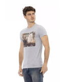 Darrahopens Men's Fashion > Tops & T-shirts Short Sleeve T-shirt with Front Print 2XL Men