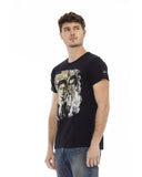 Darrahopens Men's Fashion > Tops & T-shirts Short Sleeve T-shirt with Round Neck and Front Print 2XL Men