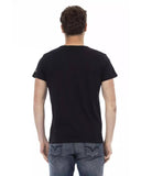 Darrahopens Men's Fashion > Tops & T-shirts Short Sleeve T-shirt with Round Neck and Front Print 2XL Men