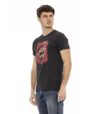 Darrahopens Men's Fashion > Tops & T-shirts Short Sleeve T-shirt with Round Neck and Front Print 2XL Men