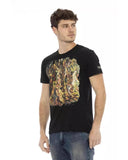 Darrahopens Men's Fashion > Tops & T-shirts Short Sleeve T-shirt with Round Neck and Front Print 2XL Men