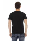 Darrahopens Men's Fashion > Tops & T-shirts Short Sleeve T-shirt with Round Neck and Front Print 2XL Men