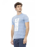 Darrahopens Men's Fashion > Tops & T-shirts Short Sleeve T-shirt with Round Neck and Front Print L Men