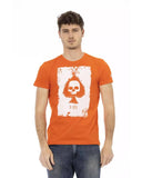 Darrahopens Men's Fashion > Tops & T-shirts Short Sleeve T-shirt with Round Neck and Front Print L Men