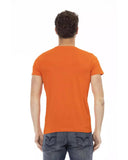 Darrahopens Men's Fashion > Tops & T-shirts Short Sleeve T-shirt with Round Neck and Front Print L Men