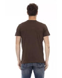 Darrahopens Men's Fashion > Tops & T-shirts Short Sleeve T-shirt with Round Neck - Front Print 2XL Men