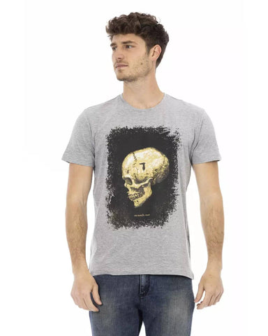 Darrahopens Men's Fashion > Tops & T-shirts Short Sleeve T-shirt With Round Neck. Front Print. 2XL Men