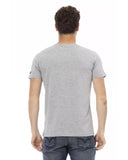 Darrahopens Men's Fashion > Tops & T-shirts Short Sleeve T-shirt With Round Neck. Front Print. 2XL Men