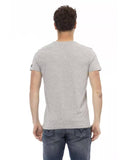 Darrahopens Men's Fashion > Tops & T-shirts Short Sleeve T-shirt with Round Neck - Front Print 2XL Men