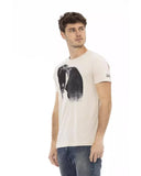 Darrahopens Men's Fashion > Tops & T-shirts Short Sleeve T-shirt with Round Neck - Front Print L Men