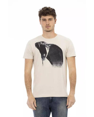 Darrahopens Men's Fashion > Tops & T-shirts Short Sleeve T-shirt with Round Neck - Front Print XL Men