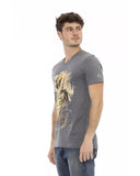 Darrahopens Men's Fashion > Tops & T-shirts Short Sleeve T-shirt with V-neck 2XL Men