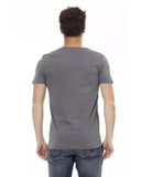 Darrahopens Men's Fashion > Tops & T-shirts Short Sleeve T-shirt with V-neck 2XL Men