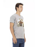 Darrahopens Men's Fashion > Tops & T-shirts Short Sleeve T-shirt with V-neck and Front Print 2XL Men