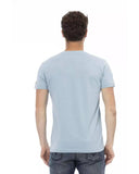 Darrahopens Men's Fashion > Tops & T-shirts Short Sleeve T-shirt with V-neck and Front Print 2XL Men