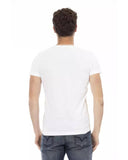 Darrahopens Men's Fashion > Tops & T-shirts Short Sleeve T-shirt with V-neck and Front Print 2XL Men