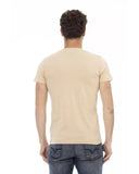 Darrahopens Men's Fashion > Tops & T-shirts Short Sleeve T-shirt with V-neck and Front Print 2XL Men