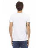 Darrahopens Men's Fashion > Tops & T-shirts Short Sleeve T-shirt With V-neck. Front Print. 2XL Men