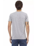 Darrahopens Men's Fashion > Tops & T-shirts Short Sleeve V-Neck T-shirt with Front Print L Men