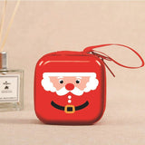 Darrahopens Occasions > Christmas 6 Pcs Set Small Gift Cute Cartoon Bags Packaging Box Christmas Coin Purse