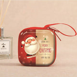 Darrahopens Occasions > Christmas 6 Pcs Set Small Gift Cute Cartoon Bags Packaging Box Christmas Coin Purse