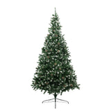 Darrahopens Occasions > Christmas Christabelle 2.7m Pre Lit LED Christmas Tree Decor with Pine Cones Xmas Decorations