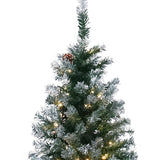 Darrahopens Occasions > Christmas Christabelle 2.7m Pre Lit LED Christmas Tree Decor with Pine Cones Xmas Decorations