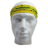 Darrahopens Occasions > Costumes Aussie Flag Australia HEADBAND For Tennis Cricket Australia Day Costume Oz - Yellow