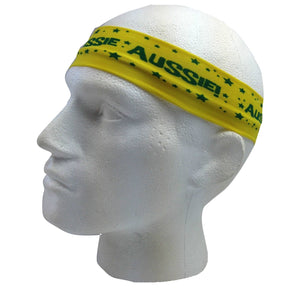 Darrahopens Occasions > Costumes Aussie Flag Australia HEADBAND For Tennis Cricket Australia Day Costume Oz - Yellow