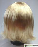 Darrahopens Occasions > Costumes Bob Wig Costume Short Straight Fringe Cosplay Party Full Hair Womens Fancy Dress - Blonde