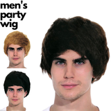 Darrahopens Occasions > Costumes Mens Party Wig Costume Party Dress Up Fancy Classic Style - Blonde