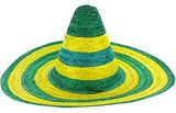 Darrahopens Occasions > Costumes Mexican SOMBRERO Hat w Australian Aussie Green Gold Party Costume