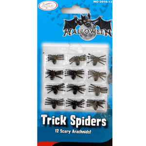 Darrahopens Occasions > Costumes MINI FAKE SPIDERS Trick Halloween Scary Arachnids Joke Prank Small Gag Toy Bug