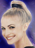 Darrahopens Occasions > Costumes PONYTAIL WIG Long Hair Cosplay Extension Hairpiece Straight Bun Costume Party - Blonde