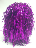 Darrahopens Occasions > Costumes Tinsel Metallic Wig 70s 50s 20s Costume Mens Womens Unisex Disco Fancy Dress Up - Purple