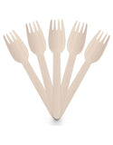 Darrahopens Occasions > Disposable Tableware Disposable Wooden Fork (2000 Pcs) Wholesale Natural Color