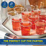 Darrahopens Occasions > Disposable Tableware Party Central 1800PCE 30ml Shot Cups Drinks Jelly Sauces 40 x 45mm