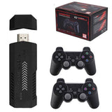 Darrahopens Occasions > Novelty Gifts 40000+ HD HDMI Pre-Loaded Retro Video Game Stick Console +2 Wireless Controller