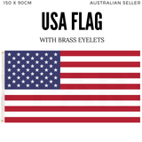 Darrahopens Occasions > Novelty Gifts United States America Country Flag USA American Heavy Duty US - 150cm x 90cm